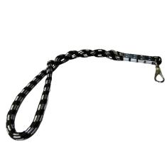 Guia Para Cães em Corda Trançada 16mm x 60cm Preto