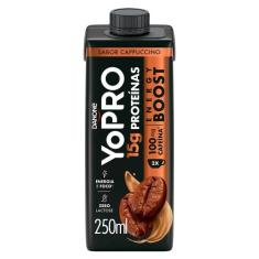 Energy Boost UHT YoPRO Danone 15g de Proteínas Cappuccino 250ml
