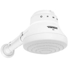 Ducha Faminho 4T 220V 6800W Com Cano 30cm Fame, Branco, 220V