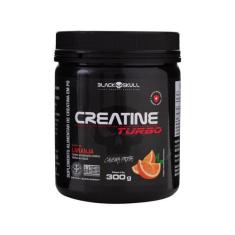 Creatina Monohidratada Creatine Turbo Black Skull 300g Energia Força G
