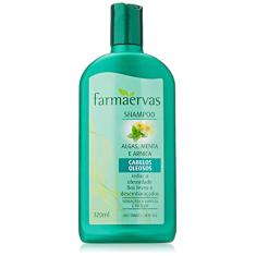 Farmaervas Shampoo Algas Menta E Arnica Incolor 320Ml