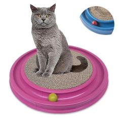 Brinquedo Arranhador Estimulador Gato C/ Bolinha - Cat Play - Rb