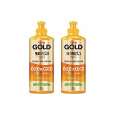 Creme Pentear Niely Gold 250G Oleo Coco Nutriçao Magica -2Un