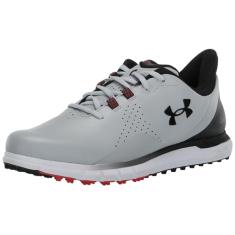 Under Armour Tênis de golfe masculino Drive Fade Spikeless, (103) Cinza moderno/cinza moderno/preto, 39