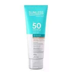 Protetor Solar Sunless Facial Bege Médio Fps50 Farmax 60G-Unissex