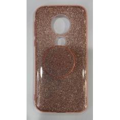 Capa Capinha moto g7 Xt1962-4 Glitter Brilhante Diversas Cores - HHW, 