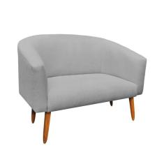 Namoradeira Stella 02 Lugares Stella Linho Grafite A26