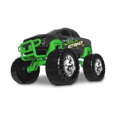 Carrinho Pick Up Striker Monster Truck - Samba Toys, Preto