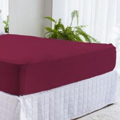 Lençol de Malha Casal Com Elástico Confortável 1 Peça - Bella Enxovais