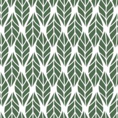 Papel de Parede Folhas Verde Escuro para Sala 57x270cm - Quartinhos