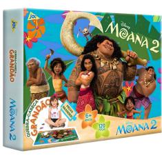Quebra Cabeça Puzzle Grandão Moana 2 120 Peças Toyster