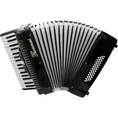 Acordeon 48 Baixos 34 Teclas TA 4805 Preto Thommasi