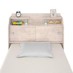 Cabeceira Box Solteiro Elisa Amarula