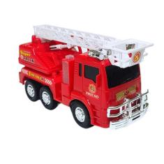 Caminhão Bombeiro Bate E Volta A Pilha Com Som E Luz - toys