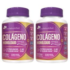 KIT 2X Colágeno Verisol com Vitaminas 120 cápsulas - Flora Nativa - Fl