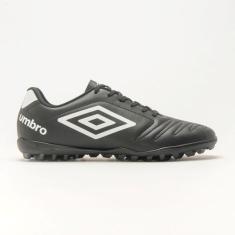 Chuteira Society Umbro Class, Preto, Branco, 41