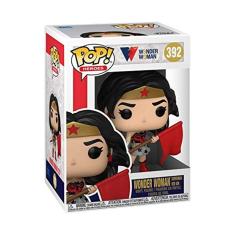 Funko POP Heroes: DC Comics, 80º aniversário da Mulher Maravilha - Filho Vermelho Mulher Maravilha, Multicolorido (54976)