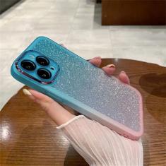 Capa de telefone transparente arco-íris gradiente para iphone 15 14 13 12 11 pro max xs max x xr capa de silicone com protetor de câmera, s3, para iphone 14 pro