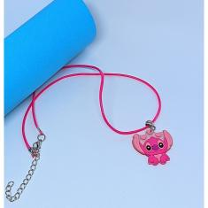 Kit Colar Infantil Menina Menino Duplo Amizades Colares Best Friend com Pingente Super Heróis Frozen Stitch Lembrancinha