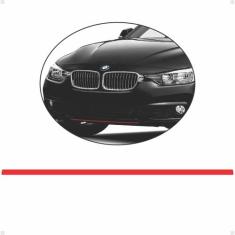 Friso Para-Choque Dianteiro Bmw 320 2014/2018 Vermelho Refletivo - SPO