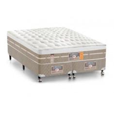 Cama Box Queen Castor Silver Star Air One Face Pocket 158x198x59 + Box