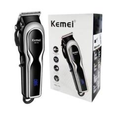 Cortador De Cabelo Profissional Kemei Km119 Bivolt S/Fio
