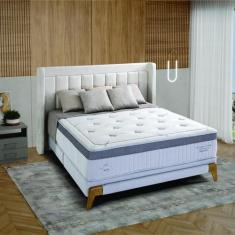 Base Box King Cairo Herval 15x193x203cm Herval