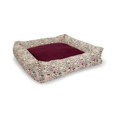 Cama Pet Para Cães e Gatos 60x60cm c/ Zíper Caminha Pet Lavável com Fu