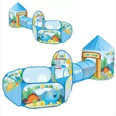 Barraca Infantil Toca Túnel 3 Em 1 Dinossauro - PRO BABY