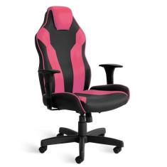 Cadeira Gamer Flex Giratória 5033 C/br 8317 - Flex Cadeiras, Preto-Ros