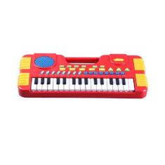 Mini Piano Infantil Teclado de Brinquedo Vermelho - My Music - My Musi