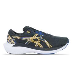 Tênis ASICS GEL-Shogun 7 - Masculino - Cinza/Laranja, 44