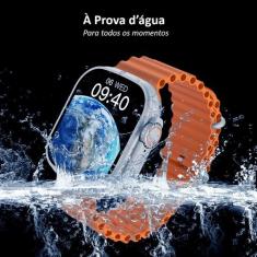 Relógio Inteligente Smartwatch Masculino T200 Ultra 8 Original Compati