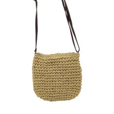 Bolsa Palha Saco Transversal Com Alça Casual Simples BL-606 - Kingleen