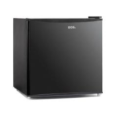 Frigobar Mini Refrigerador Doméstico EOS Ice Compact EFB50P 47L Classe a Click Defrost Preto 110V