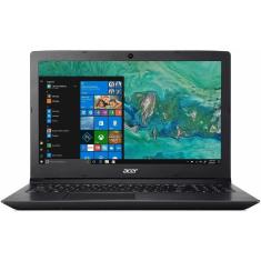 Notebook Acer Aspire 3 15.6 HD Celeron N4000 500GB 4GB Windows 10 Home A315-34-C5EY - Preto