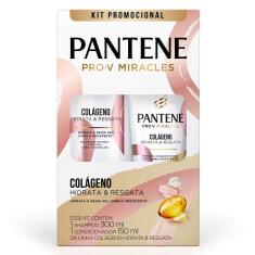 Kit Pantene Shampoo 300ml + Condicionador 150ml Colágeno