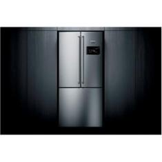 Refrigerador Brastemp Gourmand Frost Free Side Inverse BRO81AR com Ice Maker 540L - Inox