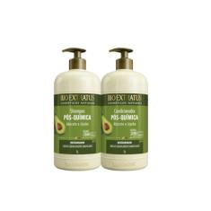 Kit Shampoo e Condicionador Bio Extratus Pós Química Abacate 1L