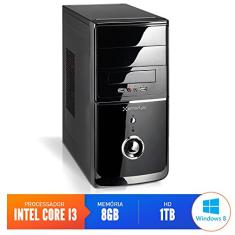 Computador Smart Pc 80207 Intel Core i3 (8GB HD 1TB) Windows 8