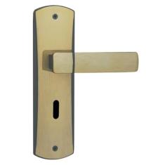 Fechadura para Porta de Quarto Interna com Espelho Capri 40mm MGM