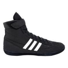 adidas Tênis de luta livre Combat Speed 4, Preto/branco, 39