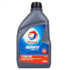 Óleo Lubrificante do Motor Total Quartz 7000 15W50 SL Semissintético 1
