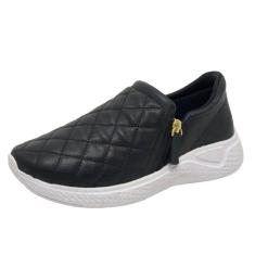 Tenis Feminino Slip On Casual Comfortflex Conforto