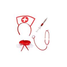 Fantasia De Enfermeira Adulto Festas Carnaval