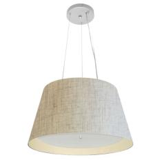Lustre Pendente Cone Vivare Md-4119 C pula Em Tecido 21x40x30