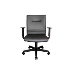 Cadeira Diretor Giratória com Braços Linha Corinto Preto