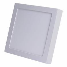 Plafon Led Sobrepor Quadrado 18w Branco Frio 6000k