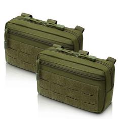 Bolsa tática Molle Admin Pouch multiuso modular utilitária, bolsas pequenas Molle para colete, mochilas, cinto, coletes táticos
