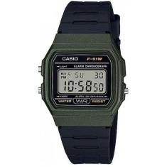 Relógio Casio F-91WM-3ADF Feminino-Feminino